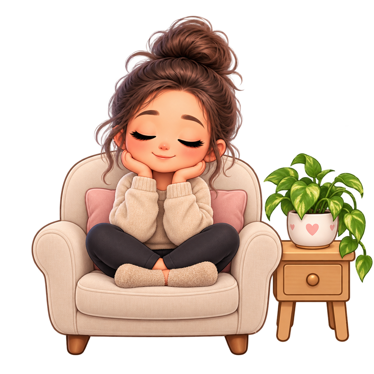 Calm avatar state